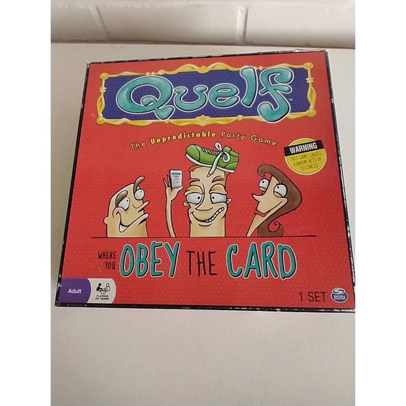 Other - Quelf Adult Board Game The Unpredictable Party Game Where You Obey The Card
